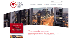 Desktop Screenshot of newdawnrisk.com